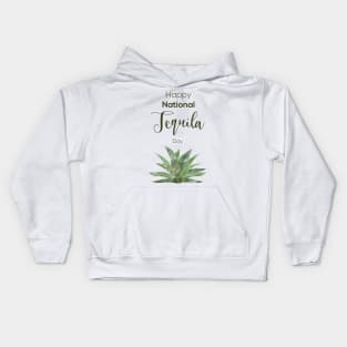 Tequila and agave - Tequila Day Kids Hoodie